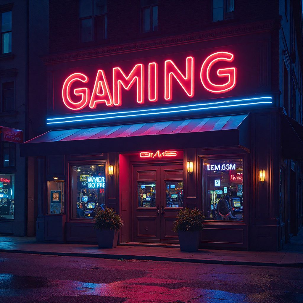 Нічний вигляд клубу із зовнішньої сторони