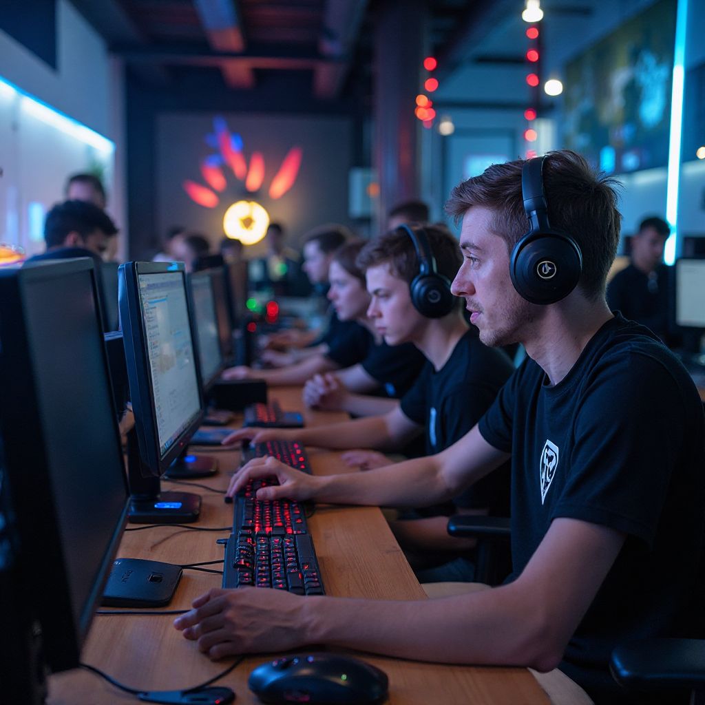 Заняття в нашій кіберспортивній академії